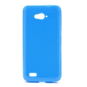 Candy Jelly Gel TPU Case Cover for ZTE N983 - Blue