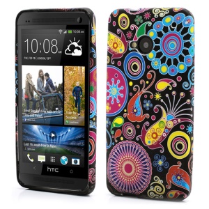 Multiple Patterns Gel TPU Case Shell for HTC One M7 801e