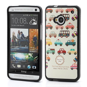 Numerous Car Bus TPU Shell Case for HTC One M7 801e