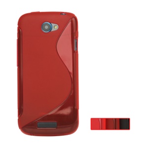 S Shape TPU Gel Case for T-Mobile HTC One S Z520e
