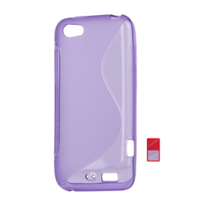S-Line Wave TPU Case Cover for HTC One V T320e