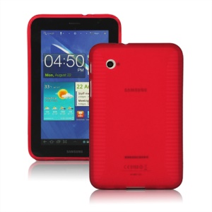 Stylish Blade TPU Case for Samsung Galaxy Tab 2 7.0 P3100 P3110 - Red