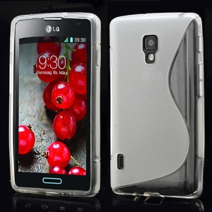 S Curve LG Optimus L7 II P710 TPU Gel Case Shell