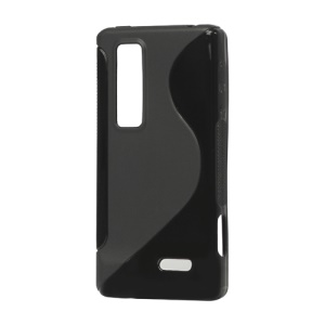 S Shape TPU Gel Case Cover for LG Optimus 3D Max P720