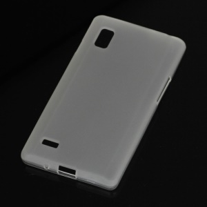 Matte TPU Jelly Case Cover for LG Optimus L9 P760 P765 P768 - White
