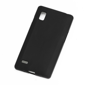 Matte TPU Cover Case for LG Optimus L9 P760 P765 P768 - Black