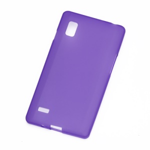 Matte TPU Case Cover for LG Optimus L9 P760 P765 P768 - Purple