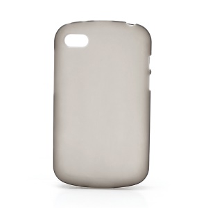 Candy Gel TPU Cover Case for BlackBerry Q10 - Grey