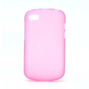 Candy Gel TPU Cover Case for BlackBerry Q10 - Pink