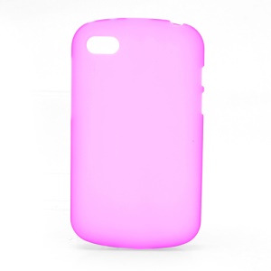 Candy Gel TPU Cover Case for BlackBerry Q10 - Rose