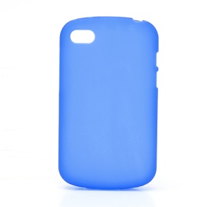 Candy TPU Gel Cover Case for BlackBerry Q10 - Blue