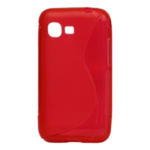 S Shape TPU Gel Case Cover for Samsung Star 3 s5220 / Duos s5222