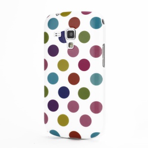 Pokla Dots TPU Case Cover for Samsung Galaxy S Duos S7562 - Colorful