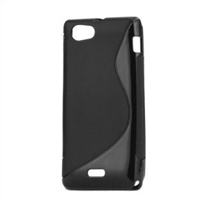 S-Curve TPU Gel Skin Case for Sony Xperia J ST26i ST26a