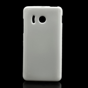 Candy Jelly Gel TPU Case Cover for Huawei Ascend Y300 U8833 - White