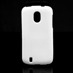 Candy Jelly Gel TPU Case Cover for ZTE Blade 3 III V889M - White
