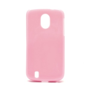 Candy Jelly Gel TPU Case Cover for ZTE Blade 3 III V889M - Pink