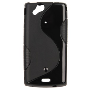 Durable S Streamline Style TPU Case for Sony Ericsson XPERIA Arc/ Anzu/ X12 / Arc S LT18i