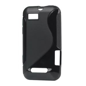 S Shape TPU Gel Case for Motorola Defy Mini XT320