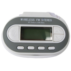 Wireless FM Transmitter with 200 Frequency and LCD