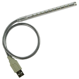 USB LED Lamp with 10 LED lights