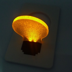 Digital Foldable Flat Pocket LED Light Unique Gift,Credit Card ,Christmas Gift