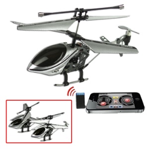 3-Channel iPhone iPad iPod Controlled R/C Helicopter i-Helicopter 777-173