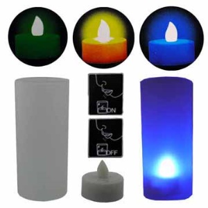 Colorful LED Candle Light