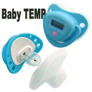 Adorable Baby Nipple Thermometer with LCD Display