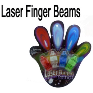 Magical Laser Finger Beams Flash (4 Led included)