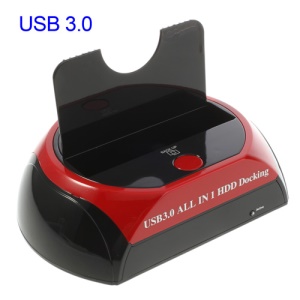 USB 3.0 Hub 2.5/3.5 inch SATA HDD Hard Disk Drive Docking Dock Station,Super-speed 5Gbps max