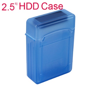 Plastic 2.5 inch Hard Disk Drive HDD Storage Box Protection Case