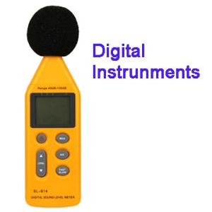 Digital Sound Level Meter LCD Display Decibel Pressure Logger 40~130 dB