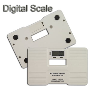 White Multipurpose Digital Electronic Weight Personal Scale with Backlight