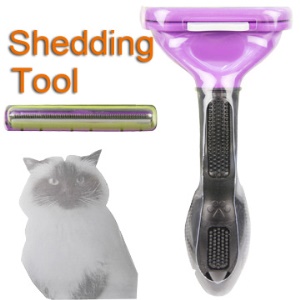 Professional Pet Grooming Cat Dog Shedding Tool (2.65'' Edge)