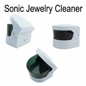 Coins Gem Diamond Jewelry Watch Dental Ultra Cordless Sonic Cleaner