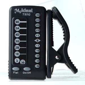 Auto-Led Electronic Acoustic Digital Guitar Tuner with Clip