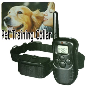 100 Levels Shock and Vibra Remote Pet Dog Training Collar