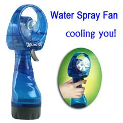 Hand-held Water Spray Cooling Fan for Sporting Travelling (with Free Screwdriver)