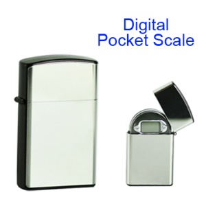 Mini Digital Jewelry Electronic Scale with Blue Backlight and Lighter Style Box,Capacity: 100g/0.01g