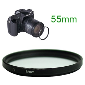 55mm UV Ultra Violet Camera Lens Filter
