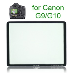 FOTGA Pro Optical Glass LCD Screen Protector for Canon G9/G10