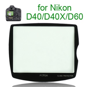FOTGA Pro Optical Glass LCD Screen Protector for Nikon D40/40X/D60