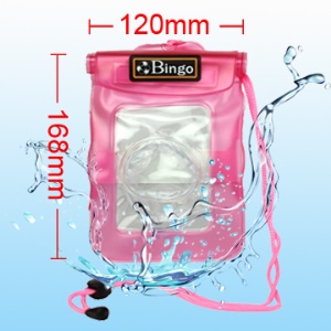 Waterproof Case Bag Pouch for Card Digital Camera, Inner Size: 14.8cm*11.2cm WP-02