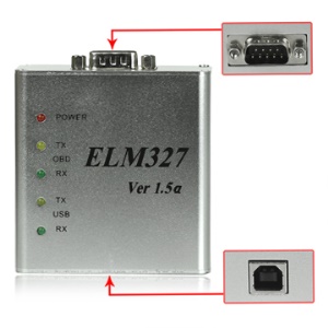 ELM327 USB OBDII OBD2 CAN-BUS Scanner Interface V1.5a