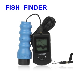 Portable Wireless Dot Matrix Sonar Fish Finder Tracker