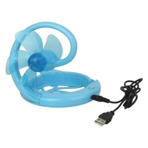 Cute Portable PC USB Powered Cooling Folding Mini Desktop Fan