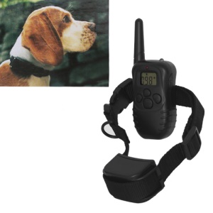 LCD Waterproof Rechargeable No Bark Shock Remote Dog Training E-Collar