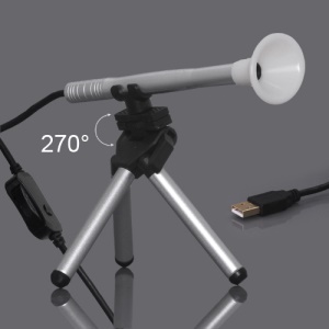 Portable 200X LED Digital USB Microscope, Support Photo and Video Recording