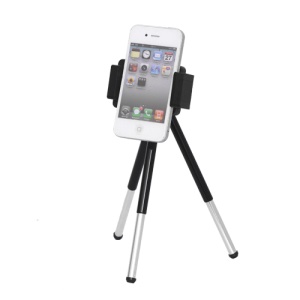 Retractable Cell Phone Stand Tripod Holder for iPhone Samsung HTC etc